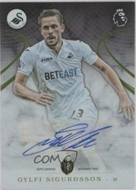 Gylfi Sigurdsson #56 Soccer Cards 2016 Topps Premier Gold