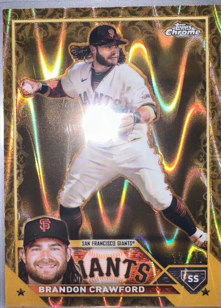 Brandon Crawford [RayWave Gold] #146