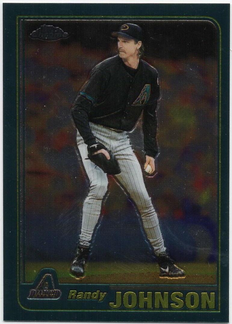 Randy Johnson #57 Baseball Cards 2001 Topps Chrome