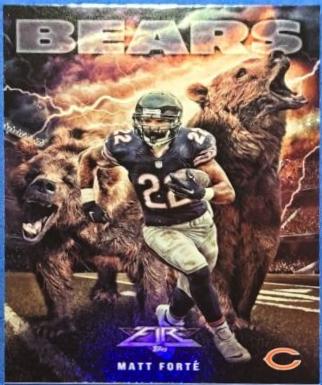 Matt Forte #ITW-MFO Football Cards 2015 Topps Fire Into the Wild