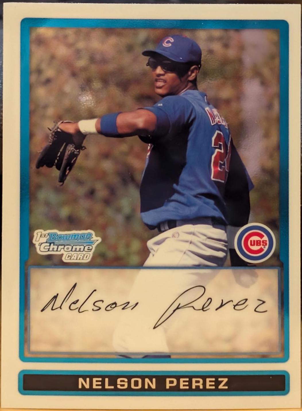 Nelson Perez #BCP55 2009 Bowman Chrome Prospects Baseball