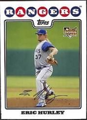 Eric Hurley #UH45 Baseball Cards 2008 Topps Update & Highlights