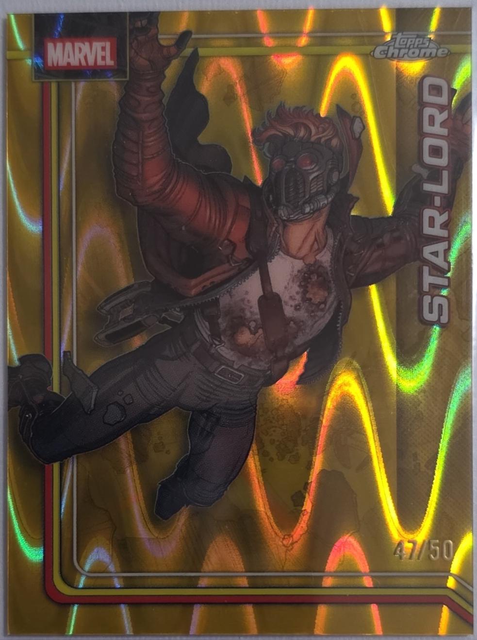 Star-Lord Gold RayWave Refractor