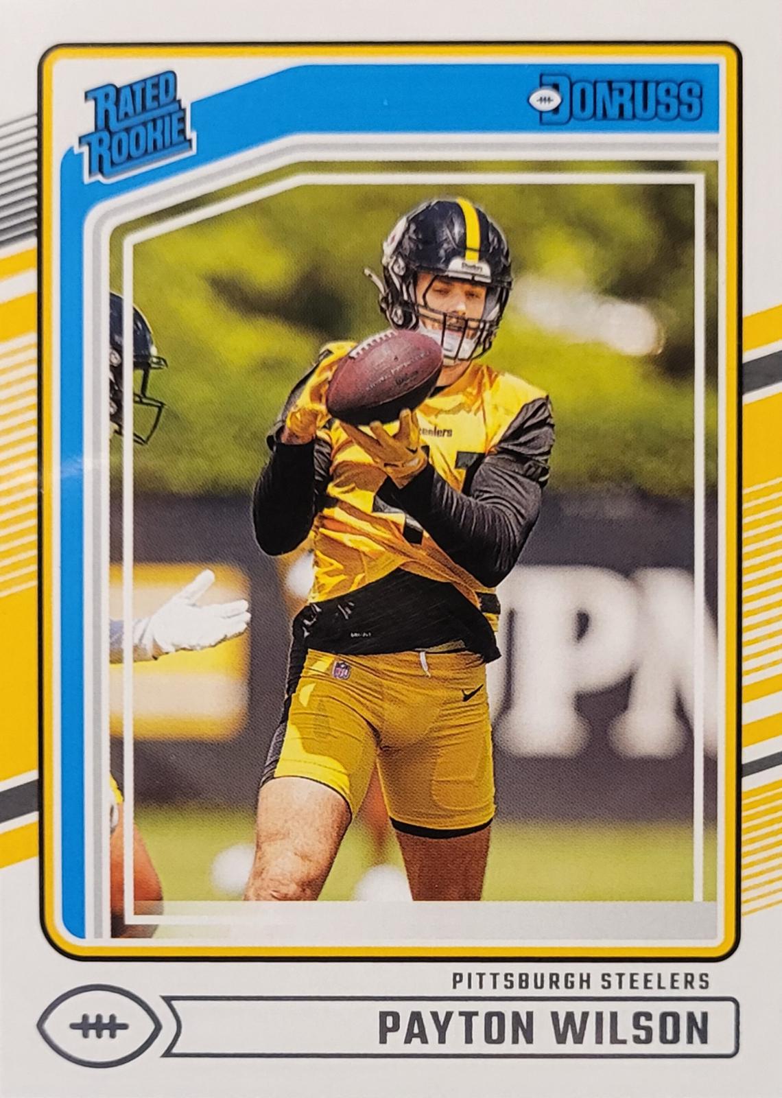 Payton Wilson #342 Football Cards 2024 Panini Donruss