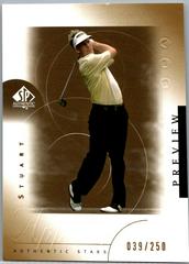 Stuart Appleby [Gold] #50 Golf Cards 2001 Upper Deck SP Authentic Preview Prices