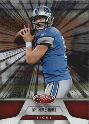 Matthew Stafford #51 Football Cards 2011 Panini Certified