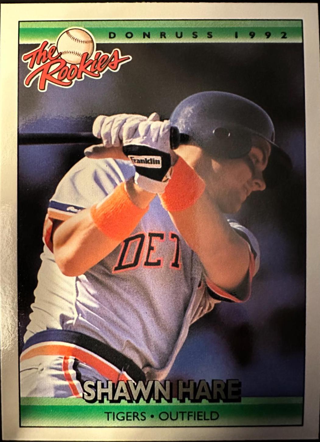Shawn Hare #48 Baseball Cards 1992 Panini Donruss Rookies