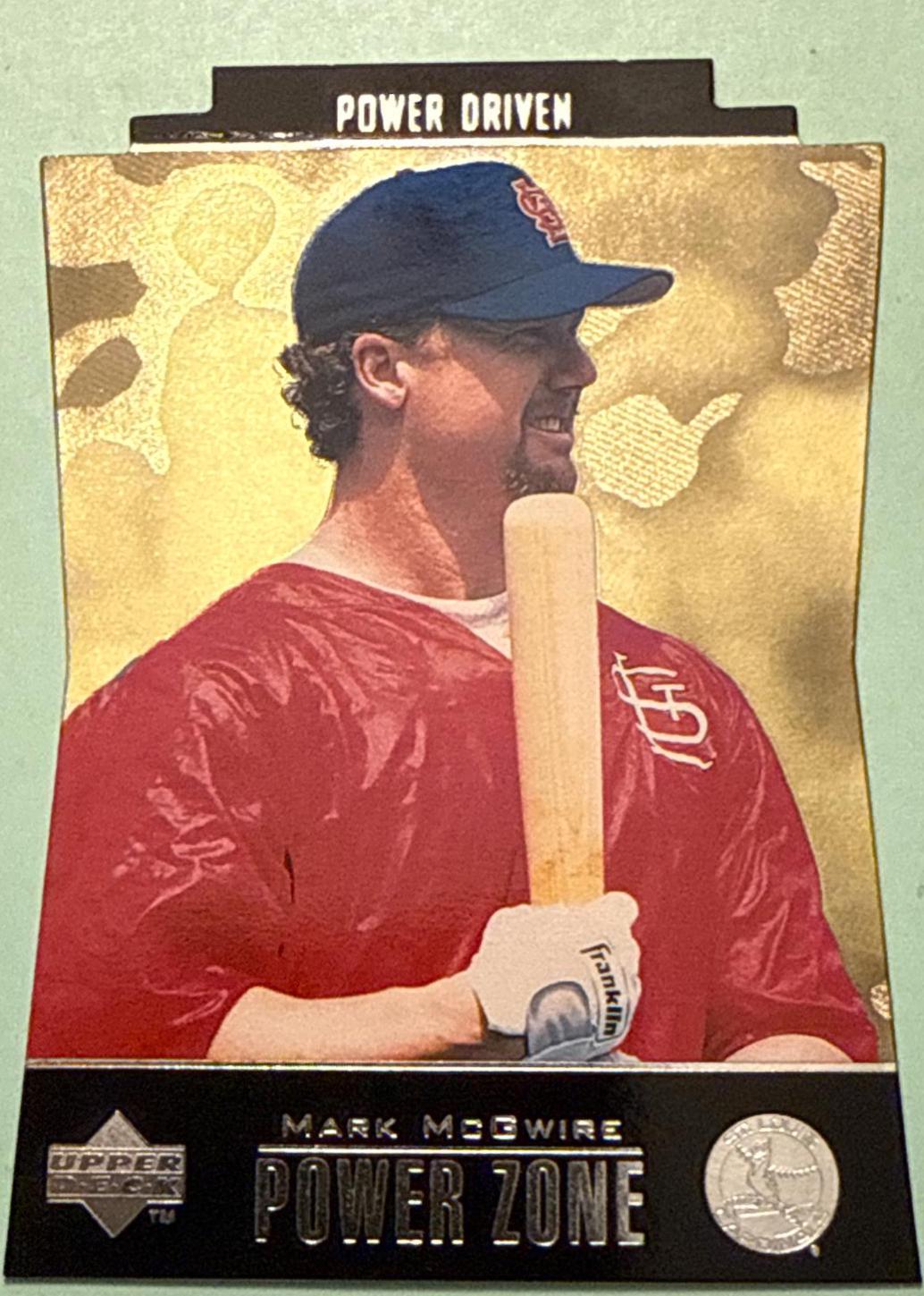 Mark McGwire #PZ5 Baseball Cards 1998 Upper Deck Special FX Power Driven