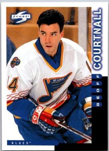 Geoff Courtnall #184 Hockey Cards 1997 Score