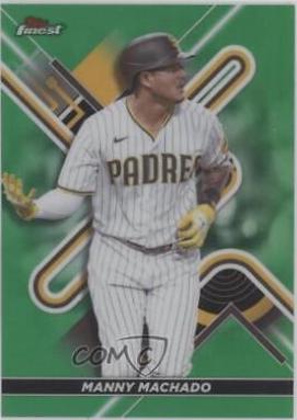 Manny Machado [Green Refractor] #83