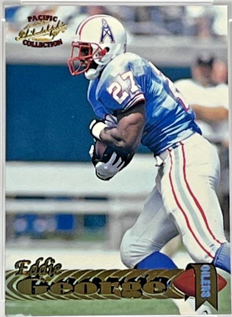 Eddie George #71 1997 Pacific Philadelphia Gold Football