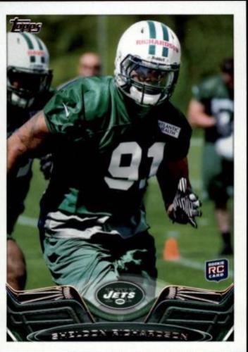 Sheldon Richardson #201 Football Cards 2013 Topps