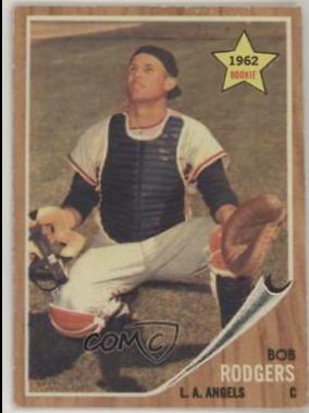 Bob Rodgers #431 Baseball Cards 1962 Topps