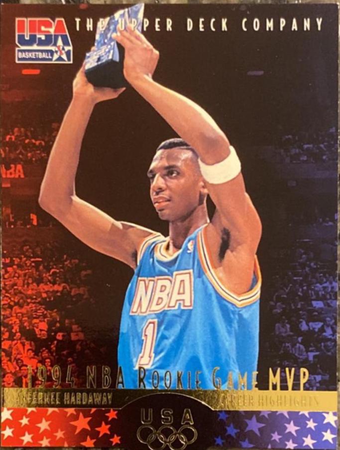 Anfernee Hardaway #1 Basketball Cards 1996 Upper Deck USA
