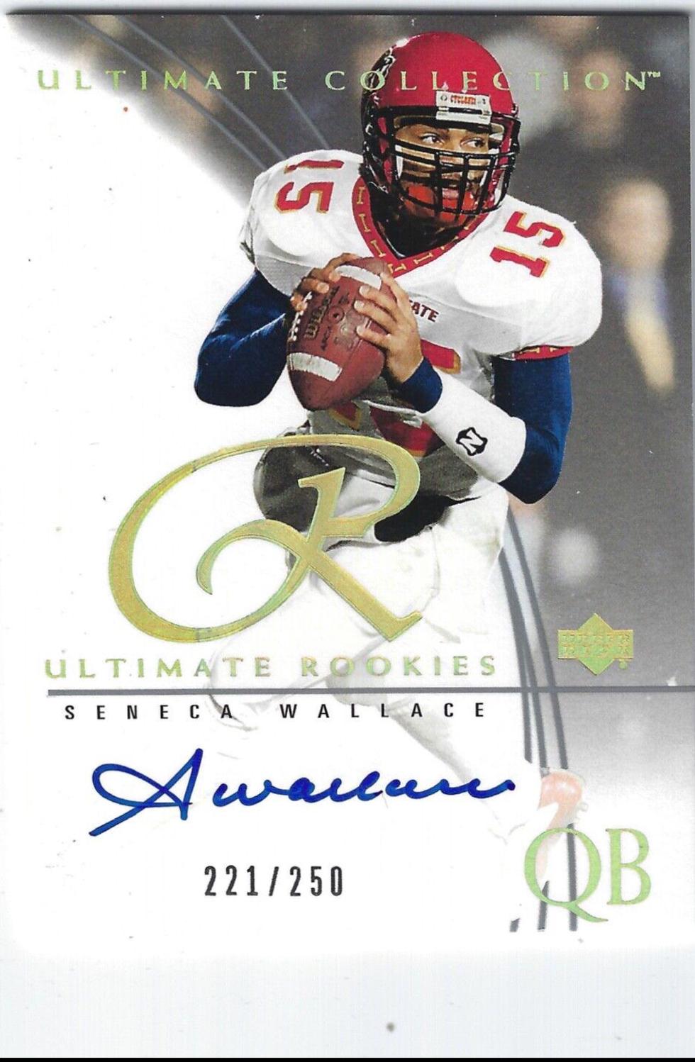 Seneca Wallace #103 2003 Ultimate Collection Football