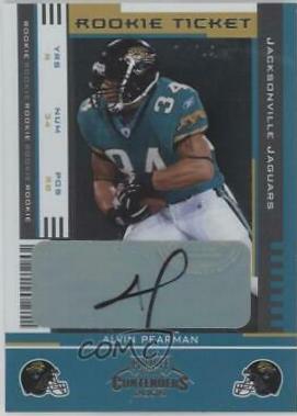 Alvin Pearman #104 2005 Playoff Contenders Football