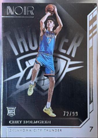 Chet Holmgren #148 2022-23 Panini Noir Basketball