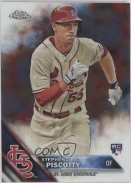 Stephen Piscotty #132 Baseball Cards 2016 Topps Chrome