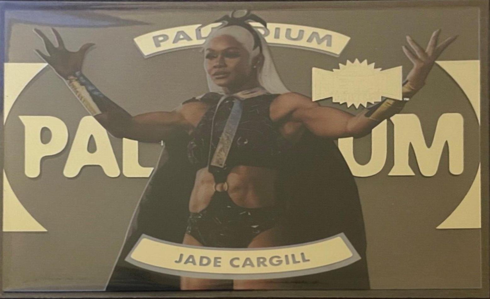 Jade Cargill #P-6 Wrestling Cards 2022 SkyBox Metal Universe AEW Palladium