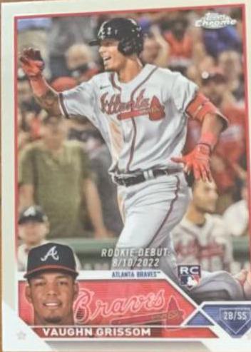 Vaughn Grissom #USC127 Baseball Cards 2023 Topps Chrome Update