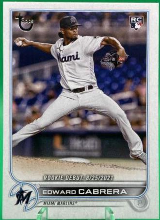 Edward Cabrera [Vintage Stock] #US231