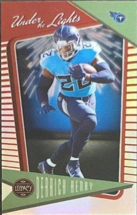 Derrick Henry #UL-36 Football Cards 2022 Panini Legacy Under The Lights