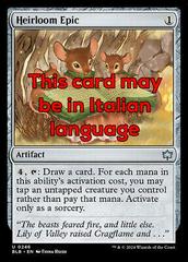 Heirloom Epic [Foil] #246