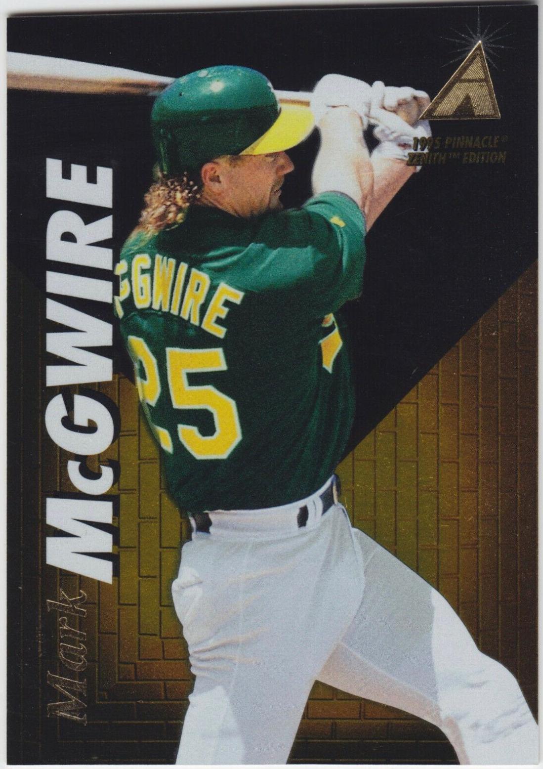 Mark McGwire #71 Baseball Cards 1995 Zenith