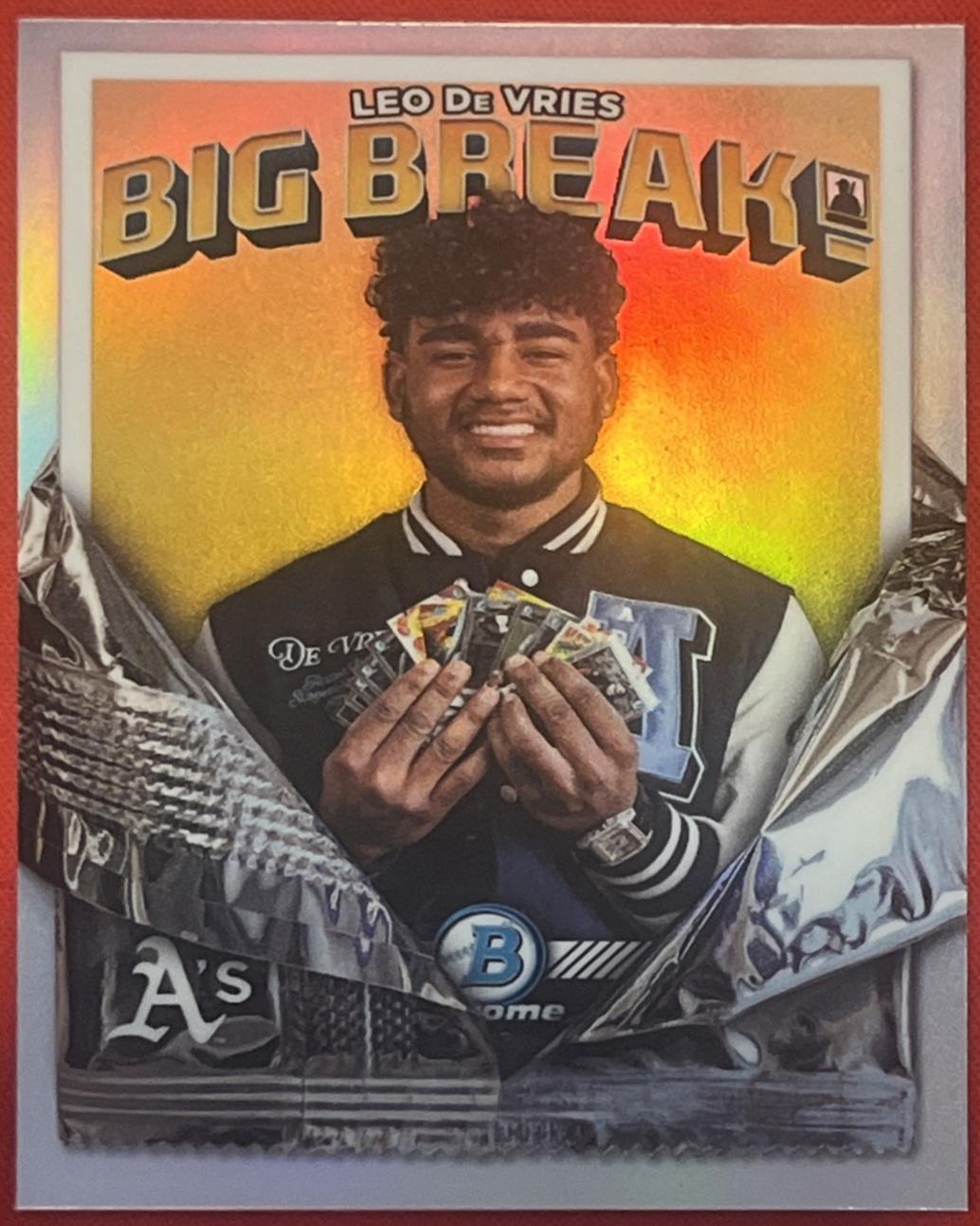 Leo De Vries #BB-16 2026 Bowman Chrome Baseball Big Break