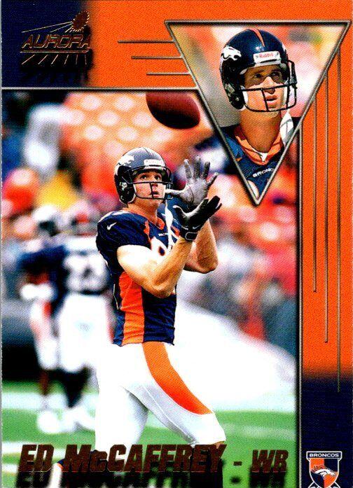 Ed McCaffrey #48 Football Cards 1998 Pacific Aurora