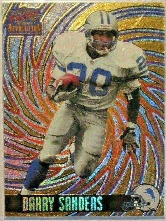Barry Sanders #48 1998 Pacific Revolution Football