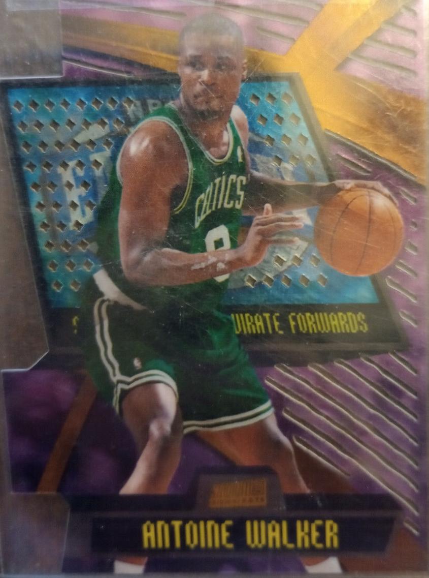 Antoine Walker #T12C Basketball Cards 1998 Stadium Club Triumvirate