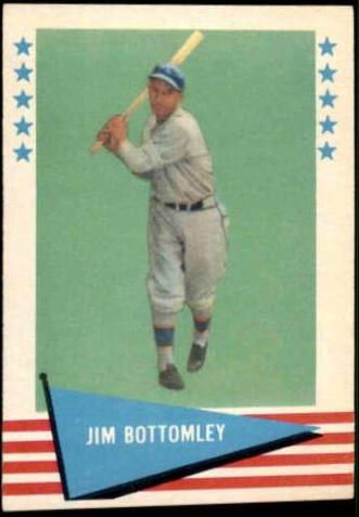 Jim Bottomley #9 Baseball Cards 1961 Fleer