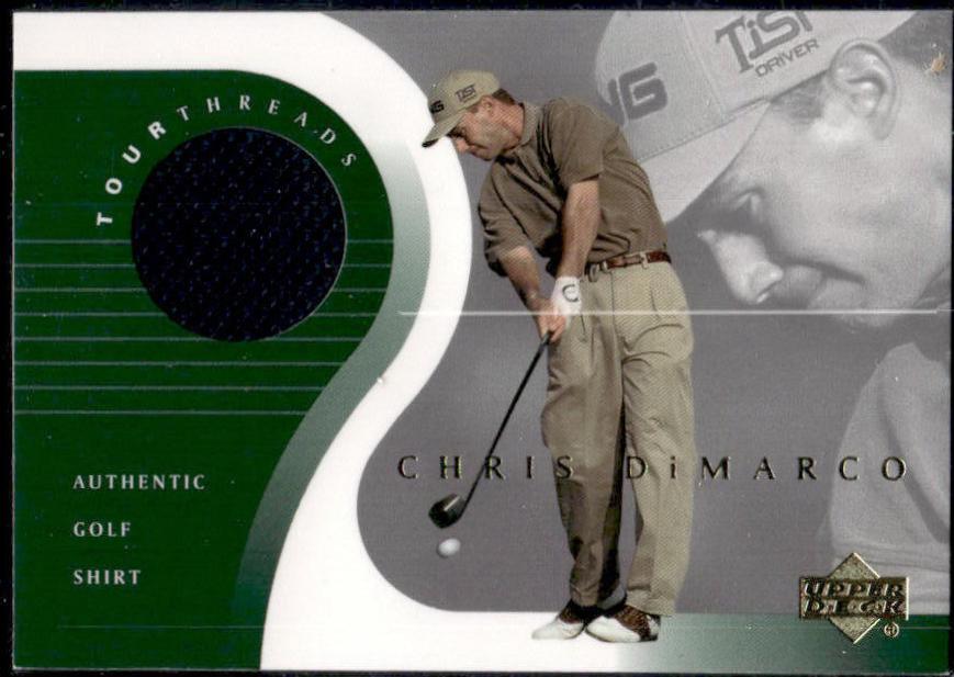 Chris DiMarco #TT-CD Golf Cards 2001 Upper Deck Tour Threads