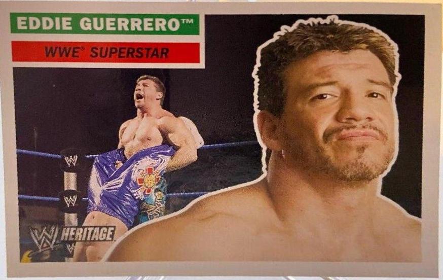 Eddie Guerrero #38 Wrestling Cards 2005 Topps Heritage WWE