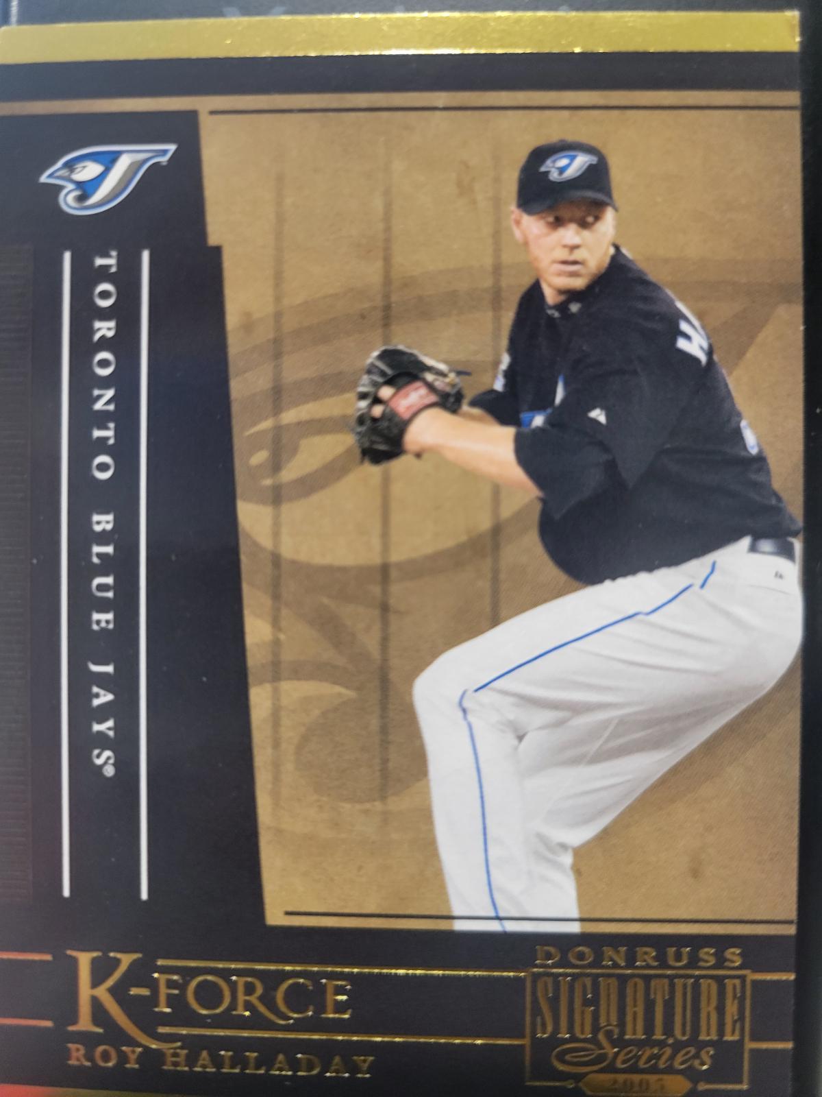 Roy Halladay #KF-14 Baseball Cards 2005 Donruss Signature K Force