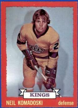 Neil Komadoski #16 Hockey Cards 1973 O-Pee-Chee