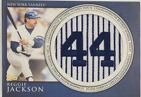 Reggie Jackson #RN-RJA Baseball Cards 2012 Topps Retired Number Patches