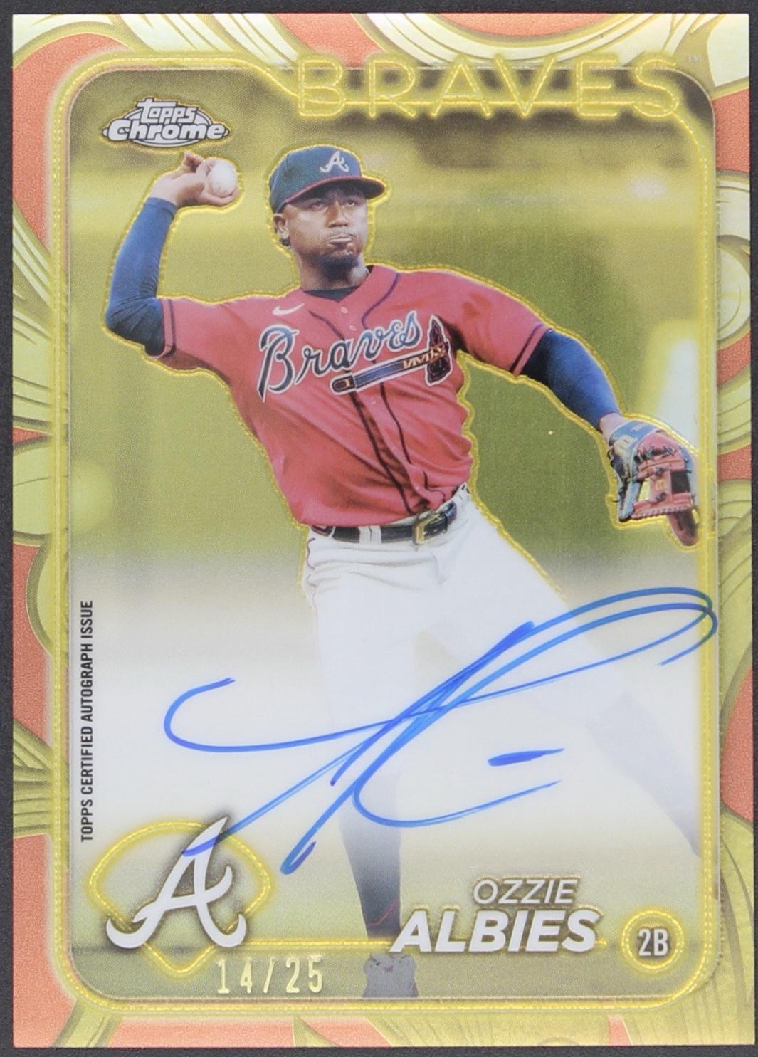 Ozzie Albies [Rose Gold Gold] #CGA-OA