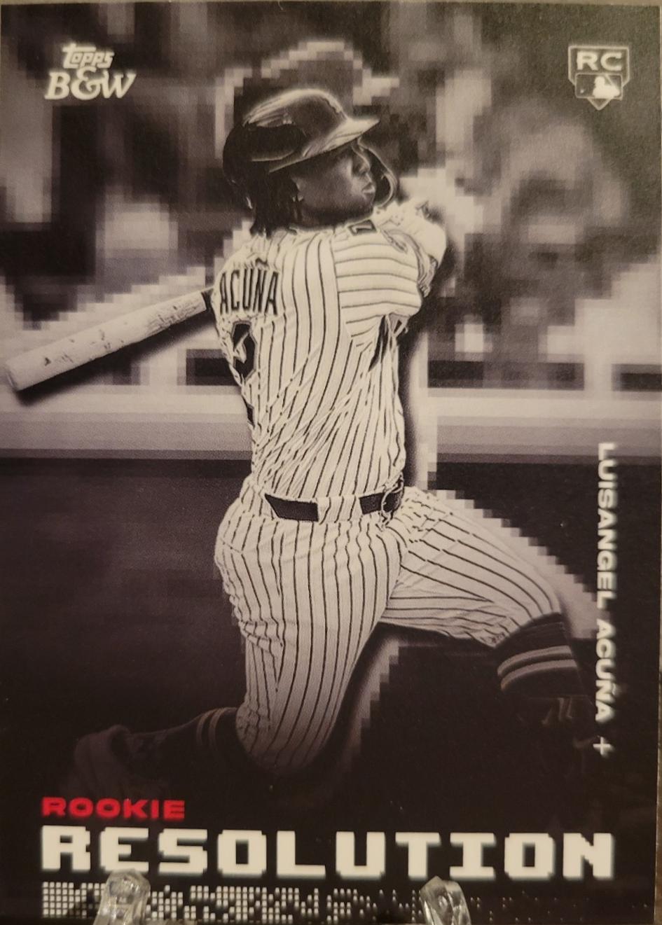 Luisangel Acuña #RR2 2025 Topps Black & White Baseball Rookie Resolution