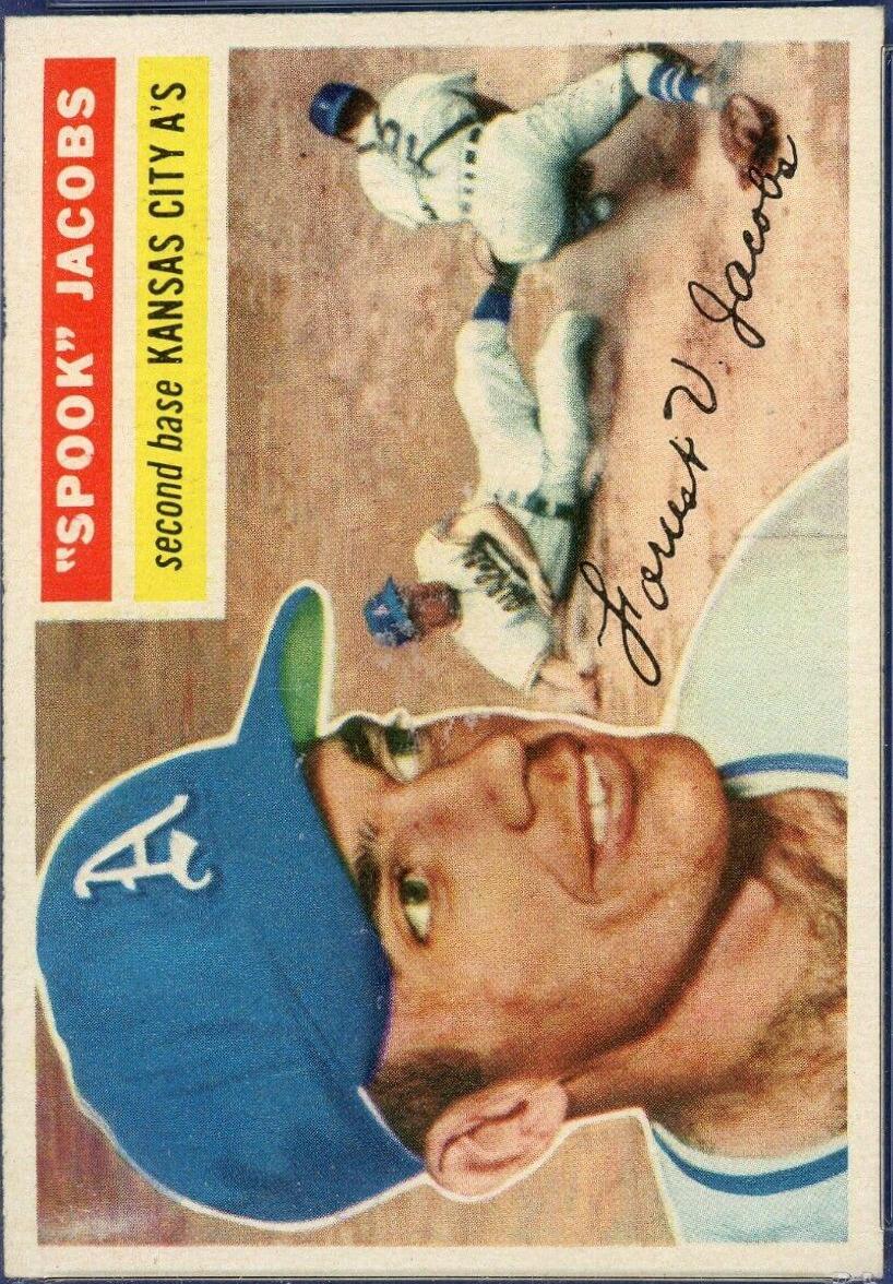 1956 Spook Jacobs [Gray Back] #151