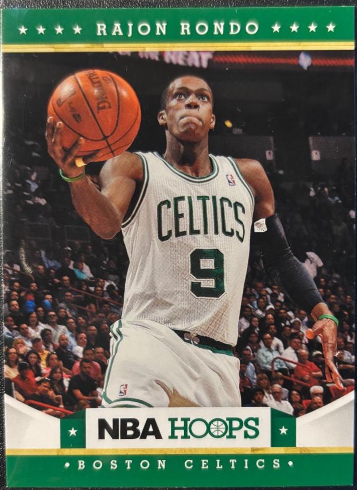 Rajon Rondo #5 Basketball Cards 2012 Panini Hoops