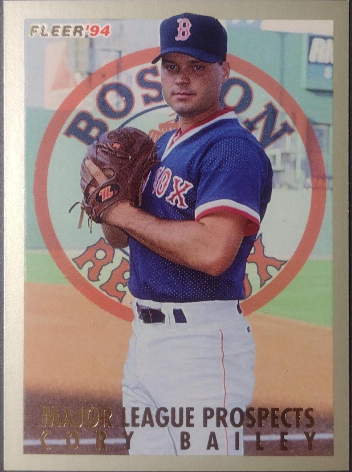 Cory Bailey #4 Baseball Cards 1994 Fleer Major League Prospects