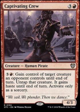 Captivating Crew (Magic Outlaws of Thunder Junction Commander)