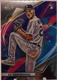 Matt Manning #165 2022 Topps Cosmic Chrome Baseball