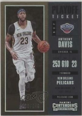 Anthony Davis #24 Basketball Cards 2017 Panini Contenders