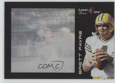 Brett Favre #7 Football Cards 1996 Pinnacle Laser View