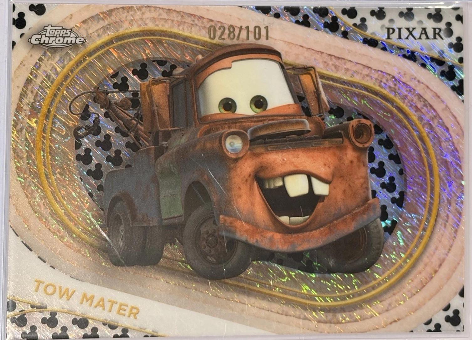 Tow Mater [Black White Logo Refractor] #56