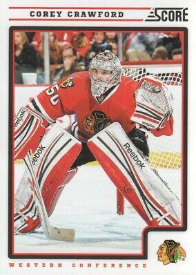 Corey Crawford #121 Hockey Cards 2012 Score