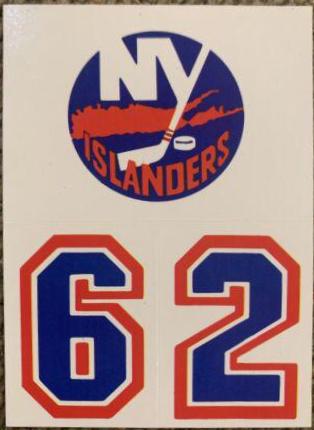 New York Islanders #32 Hockey Cards 1985 Topps Stickers